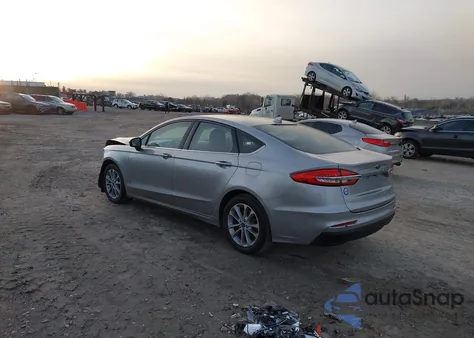 2020 Ford Fusion Se из США, поврежденный, VIN 3FA6P0HD2LR250413